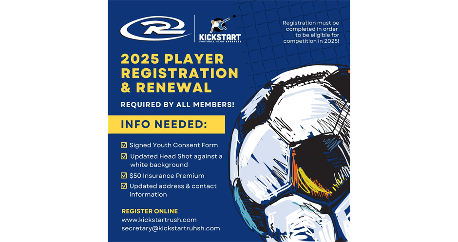 2025 Player Registration & Renewal